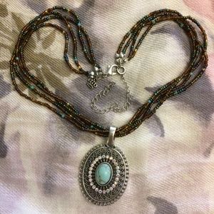 Premier Designs Autumn Sunset necklace